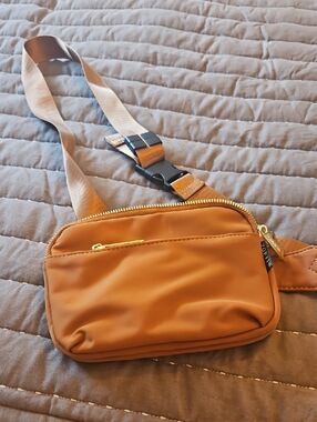Camel Crossbody Sling Bag - Casual Everyday Carry